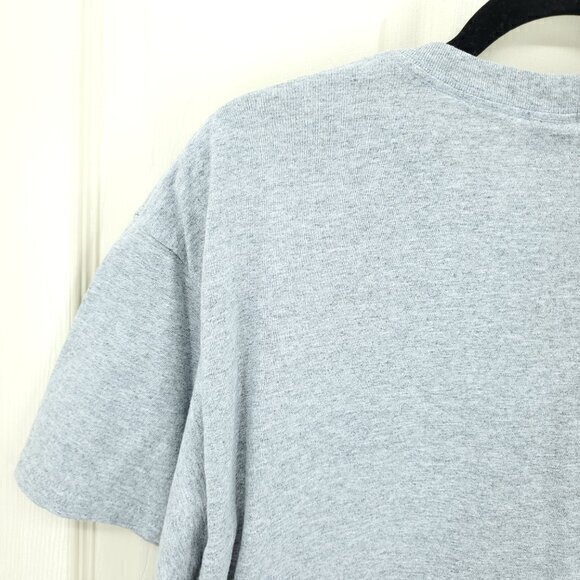 Wicked Witch University Funny Alumni Tee L Gray/Blue Short Sleeves Halloween - Picture 11 of 13